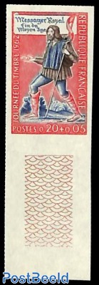 Stamp day 1v, imperforated