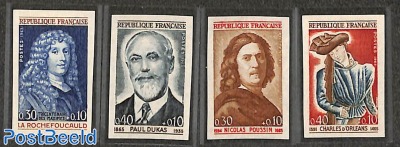 Famous persons 4v, imperforated
