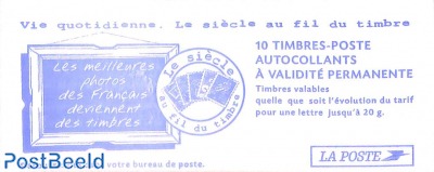 Vie Quotidienne, Booklet 10x timbre rouge s-a