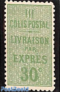 30c, Colis Postal, Stamp out of set