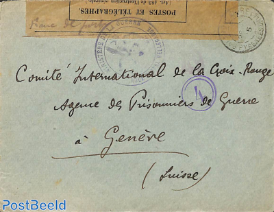 Letter to Red Cross Geneva 