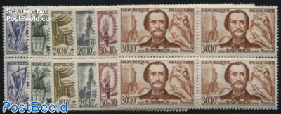 red Cross, Famous persons 6v, Blocks of 4 [+]