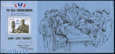 18 June 1840, Souvenir sheet