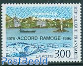 RAMOGE 1v, joint issue with Monaco, Italy