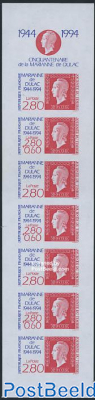 Stamp Day imperforated booklet pane