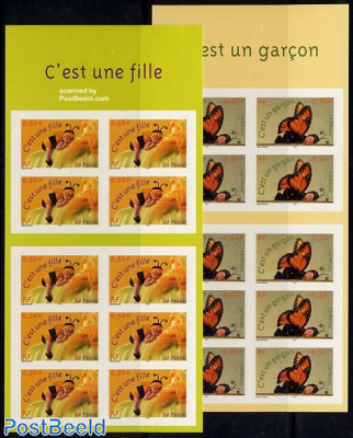Garcon/Fille 2 booklets