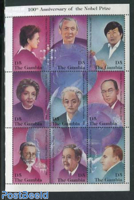 Nobel prize winners 9v m/s