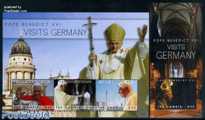 Pope Benedict XVI visits Germany 2 s/s