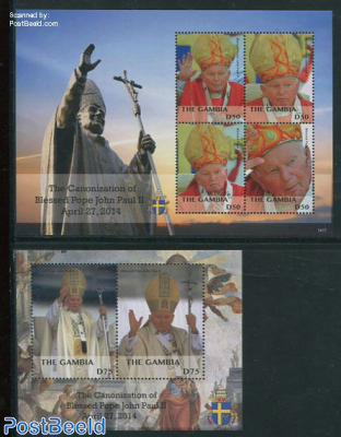 Canonization of Pope John Paul II, 2 s/s