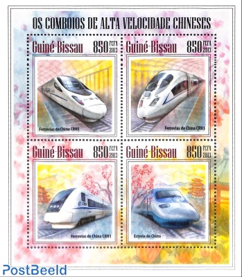 Chinese speed trains