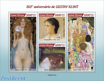 160th anniversary of Gustav Klimt