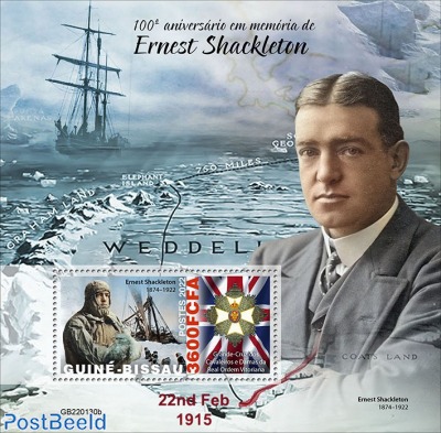 100th memorial anniversary of Ernest Shackleton