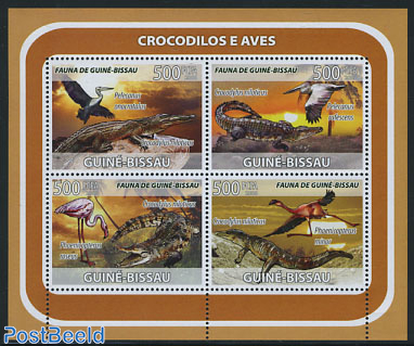 Crocodiles & birds 4v m/s