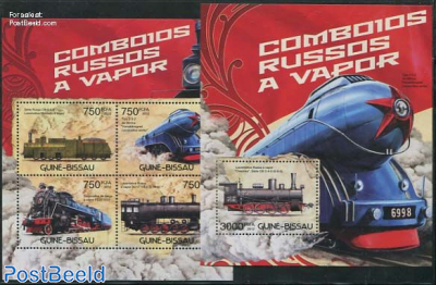 Russian locomotives 2 s/s