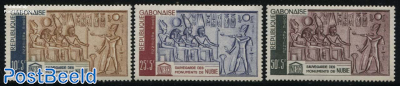 Unesco, nubian monuments 3v