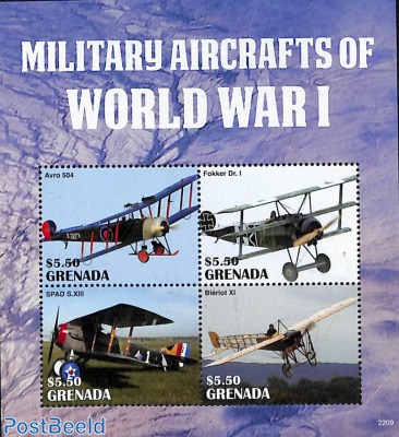 Military aircraft of World War I 4v m/s