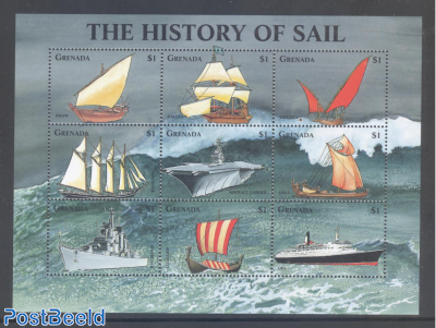 The history of Sail 9v m/s