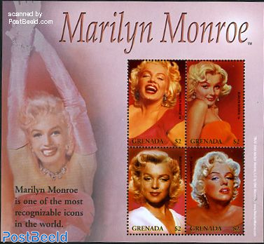 Marilyn Monroe 4v m/s