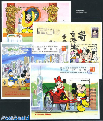 Hong Kong 97, Disney 4 s/s