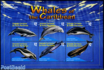 Carriacou, Whales of the Caribbean 6v m/s