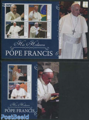 Pope Francis 2 s/s