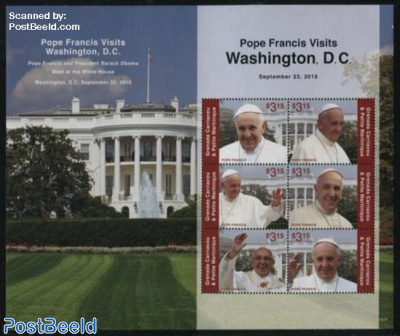 Pope Francis Visits Washington DC 6v m/s