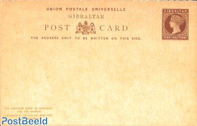 Reply Paid Postcard 1.5/1.5d