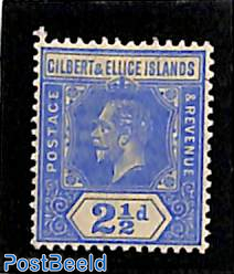 2.5d, WM Multiple Crown-CA, Stamp out of set