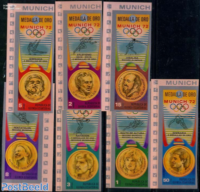 Olympic medals 7v imperforated