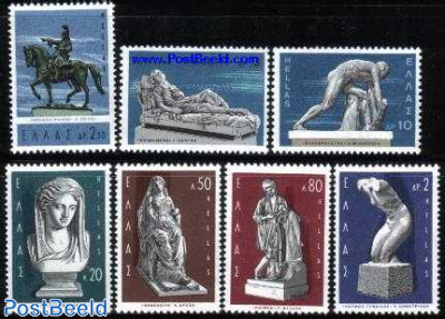 Greek statues 7v