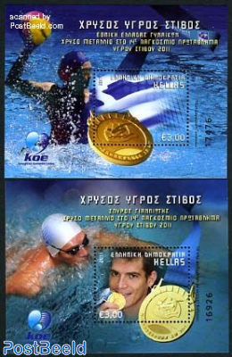 Golden medal World championship swimming 2 s/s