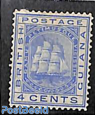 4c, WM Crown-CC, perf. 14, Stamp out of set, without gum