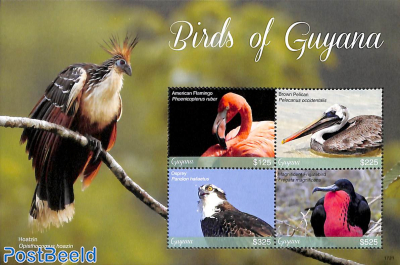 Birds of Guyana 4v m/s