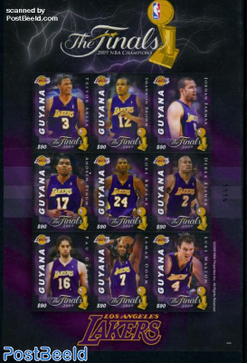 NBA, Lakers 9v m/s