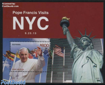 Pope Francis Visits NYC s/s