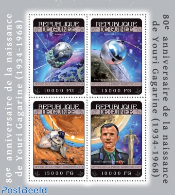 80th anniversary of Yuri Gagarin
