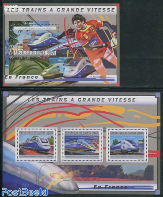 High speed trains France 2 s/s