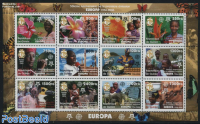 50 Years Europa stamps 12v m/s
