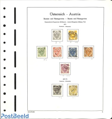 Collection Bosnia/Herzegowina on 4 pages */o