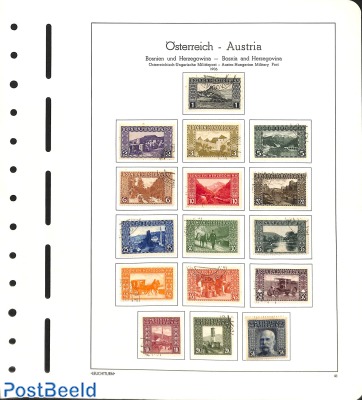 Collection Bosnia/Herzegowina on 4 pages */o