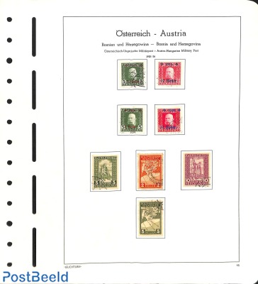 Collection Bosnia/Herzegowina on 4 pages */o