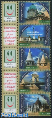 Personal stamps, Budapest 5v+tabs [::::]