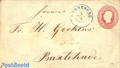 Envelope 1gr to Buxtehude