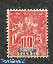 10c, Stamp out of set