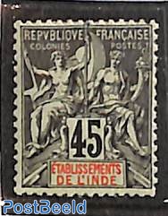 45c, Stamp out of set