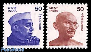 Gandhi/Nehru 2v
