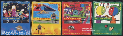 Future on stamps 4v