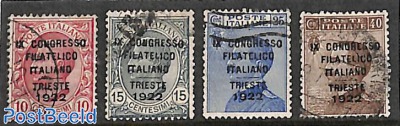 Philatelic congress 4v