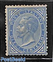 10c, unused without gum, light brownish spots 