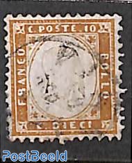 10c, brown, used